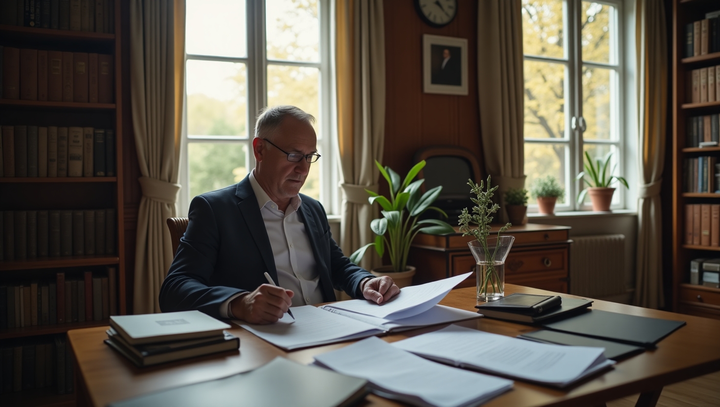 Équipe comptable professionnelle